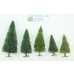 Alberi SET NOCH - altezza 7,5 a 13 cm. 1/87