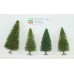 Alberi SET NOCH - altezza 10,5 a 13 cm. 1/87