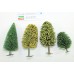 Alberi misti NOCH - altezza 6 -11 cm