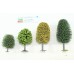 Alberi misti NOCH - altezza 6 -12 cm