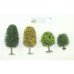 Alberi misti NOCH - altezza 9 -11 cm