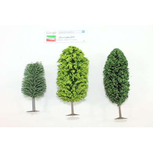 Alberi misti NOCH - altezza 6 -15 cm