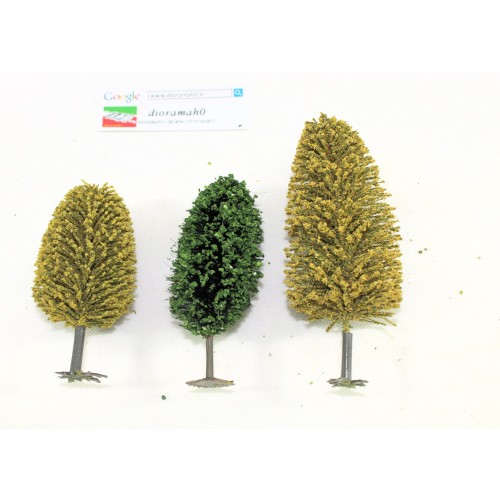 Alberi misti NOCH - altezza 9 -14 cm