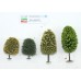 Alberi misti NOCH - altezza 6 -10,5 cm 1/87