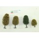 Alberi misti NOCH - altezza 6 -12 cm 1/87