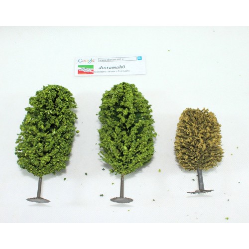 Alberi misti NOCH - altezza 9 -13 cm 1/87