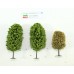 Alberi misti NOCH - altezza 9 -13 cm 1/87