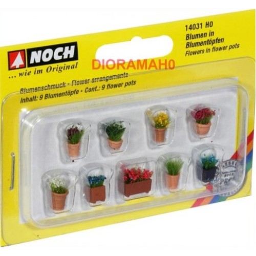 14031 NOCH - Fiori in vaso 1/87