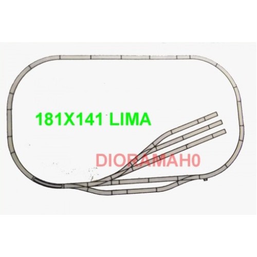 00021 LIMA - Circuito Classic 181X141 cm
