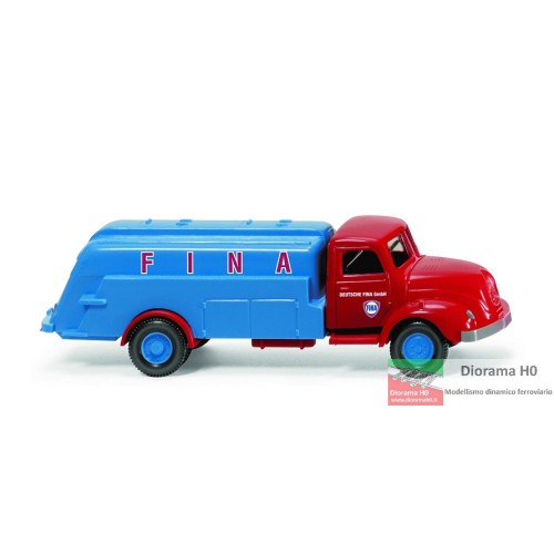 0781 52 WIKING - Autocisterna Magirus S 3500 "FINA" 0781 52 WIKING - Autocisterna Magirus S 3500 "FINA"