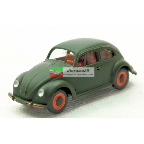 0830 18 WIKING - VW Maggiolone verde opaco 1:87