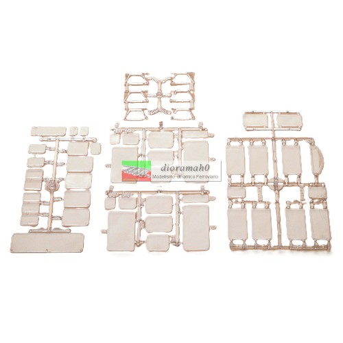 48251 AUHAGEN - Set di finestre e lucernari 1/87 48251 AUHAGEN - Set di finestre e lucernari 1/87