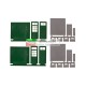 80256 AUHAGEN - Portoni e porte verdi gradini rampe 1/87