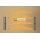 80421 AUHAGEN - Attika cornice seminterrato GIALLO 1/87