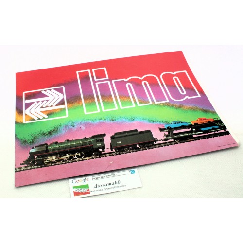 LIMA - Adesivo pubblicitario anni 60-70 