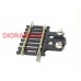 40 3024 LIMA - Binario dritto 55,5 mm con contatto  - SENZA INTERRUZIONE -
