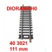 40 3021 LIMA - Binario dritto 111 mm 