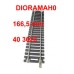 40 3023 LIMA - Binario dritto 166,5 mm 40 3023 LIMA - Binario dritto 166,5 mm