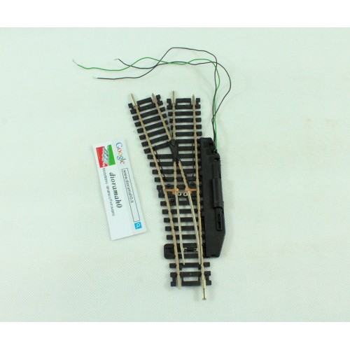 40 3051E LIMA - Scambio elettrico sinistro CABLATO 1/87
