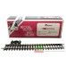 40 3923C LIMA - Binario dritto 166,5 mm con attacco corrente NICHEL SILVER