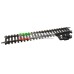 40 3923C LIMA - Binario dritto 166,5 mm con attacco corrente NICHEL SILVER