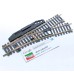 40 3950 LIMA - Scambio manuale DX 18° in Nichel silver
