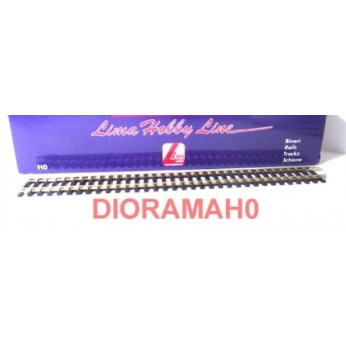 L403720 Binario dritto di COMPENSAZIONE 248 mm - Nickel Silver- Lima&Jouef