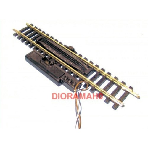 L403739 Binario dritto 240,6 mm Sgancia vagoni elettrico - Nickel Silver- Lima&Jouef