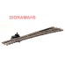 L403750 Scambio manuale DX R 671 - L 240,6 mm 14° Nickel Silver- Lima&Jouef
