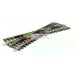 L403744 Incrocio L 153 mm 22,5° NICHEL SILVER - Lima&Jouef