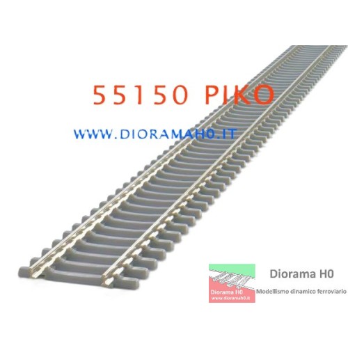 55150 PIKO - Binario flessibile G940 TRAVERSINE IN CEMENTO 55150 PIKO - Binario flessibile G940 TRAVERSINE IN CEMENTO