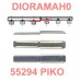 55294 PIKO - Scarpette di compensazione per altri produttori al binario 2,1 mm
