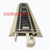 L453721 - Binario dritto con massicciata 240,6 mm - Nickel Silver - Lima&Jouef