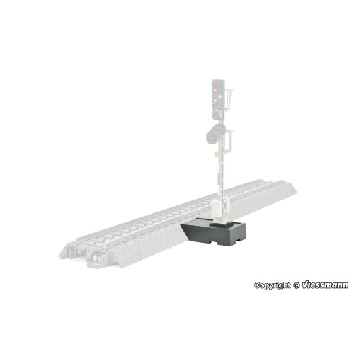 4733 VIESSMANN - Base per segnali adatta a massicciata PIKO 1/87
