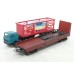 600801 LIMA - Carro pianale per il trasporto camion LIMA compreso 1/87
