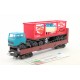 600801 LIMA - Carro pianale per il trasporto camion LIMA compreso 1/87