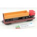 600801 LIMA - Carro pianale per il trasporto camion LIMA compreso 1/87