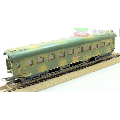 309197 LIMA - Carrozza mimetica militare DB 1/87