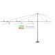 270 SOMMERFELDT - Palo FS tipo M26 con doppio braccio per 6 binari 1:87 270 SOMMERFELDT - Palo FS tipo M26 con doppio braccio per 6 binari 1:87