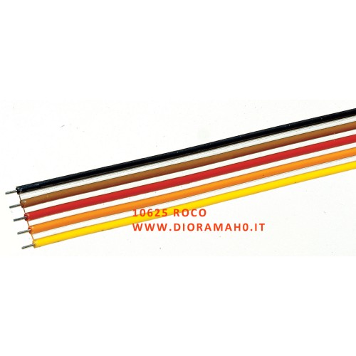 10625 ROCO - Cavo piatto a 5 conduttori 10 m, sezione cavi 0,7 mm²