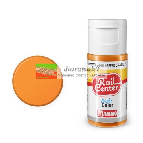 AMMO R-0010 Rail center - Reefer Orange opaco vernice acrilica