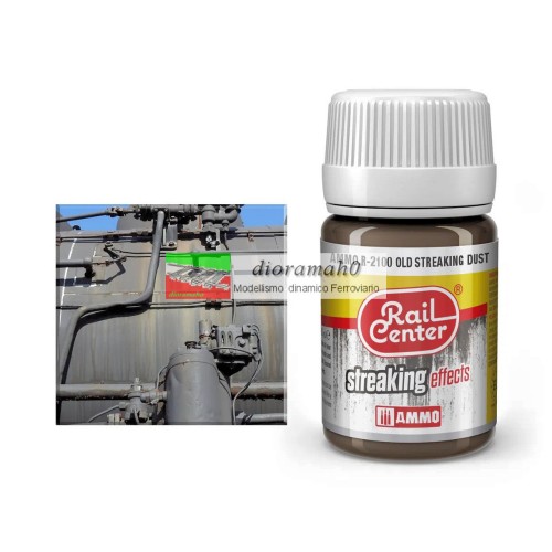 AMMO R-2100 Rail center - Old Dust effetto polvere AMMO R-2100 Rail center - Old Dust effetto polvere