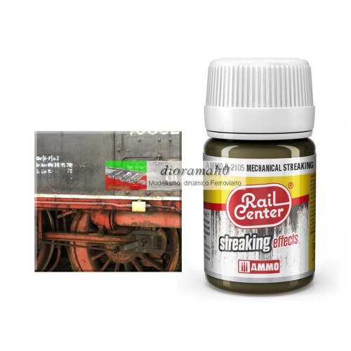 AMMO R-2105 Rail center - Effetto Strisce Meccaniche AMMO R-2105 Rail center - Effetto Strisce Meccaniche