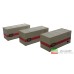 00385 DI -  ROWA Set di tre container DB (20 FT) 1/87