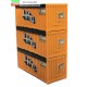 00386 DI - ROWA Set di tre container con decal (20 FT) 1/87