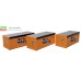 00386 DI - ROWA Set di tre container con decal (20 FT) 1/87