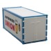 00391 DI - ROWA Set di tre container frigo (20 FT) 1:87