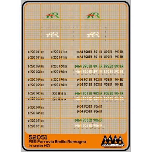 52051 MAX MODEL - FER Ferrovia Emilia Romagna