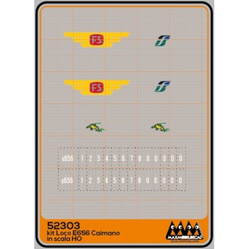 52303 MAX MODEL - E656 Caimano Kit