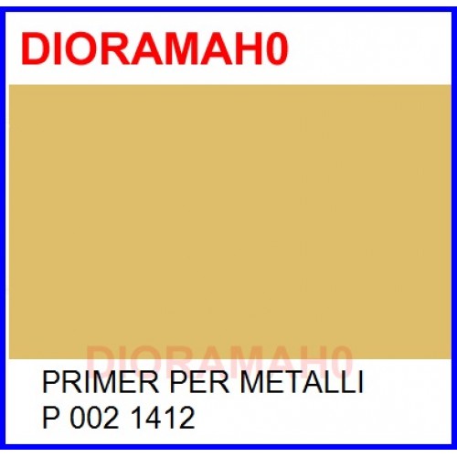 Primer per metalli P002 1412 - DR TOFFANO Puravest  - ferromodellismo